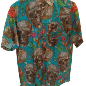 360 CAMISA CALAVERA VERDE