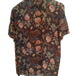 360 CAMISA DRAGONES & ROSAS