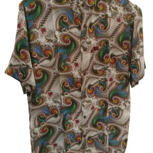 360 CAMISA HOJAS ESPIRAL