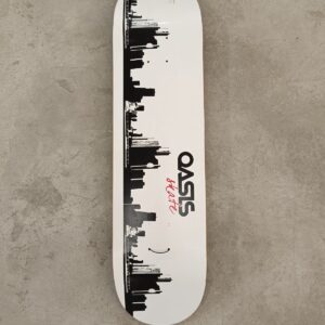 OASIS TABLA DE SKATE 8.125x32.125 WHITE