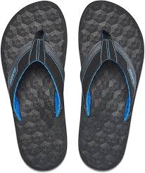 REEF CHANCLA MEN THE RIPPER BLACK/BLUE