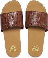 REEF CHANCLA MUJER BLISS NIGHT SLIDE BRUNETTE