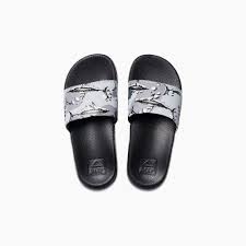 REEF NIÑO ONE SLIDE GREY/CAMO SHARK