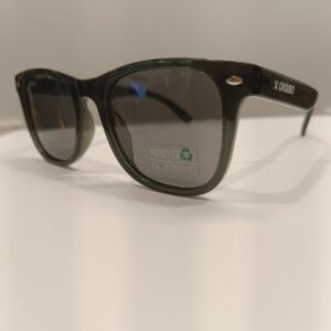CROSSED GAFA OLIVE CRISTAL