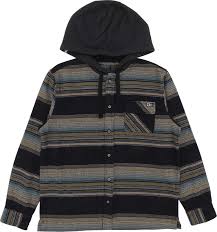 SALTY CREW CHAQUETA OUTSKIRTS FLANNEL BLACK