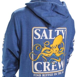 SALTY CREW SUDADERA NIÑO SLINGER ROYAL HEADTHER