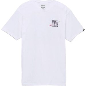 VANS CAMISETA RINGED LOGO WHITE