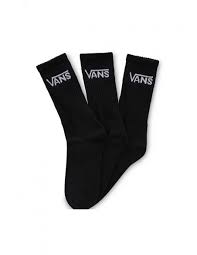 VANS PACK 3 CALCENTINES CLASSIC CREW BLACK
