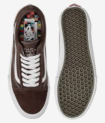 VANS SKATE OLD SKOOL NICK MICHEL BROWN/WHITE