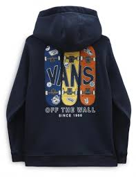 VANS SUDADERA KIDS BOARDVIEW DRESS BLUES