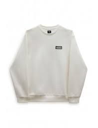 VANS SUDADERA RELAXED FIT CREW MARSHMALLOW