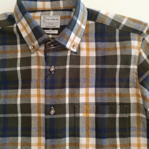 CHIMBIRI CAMISA M/L FRANELA CUADROS VERDE