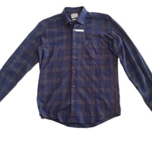 CHIMBIRI CAMISA M/L FRANELA CUADROS AZUL