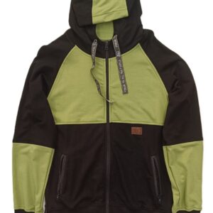 360 SUDADERA VERDE/BLACK