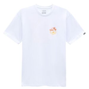 VANS CAMISETA CLASSIC MINI DUAL PALM 2 WHITE-HARVEST PUMPKIN