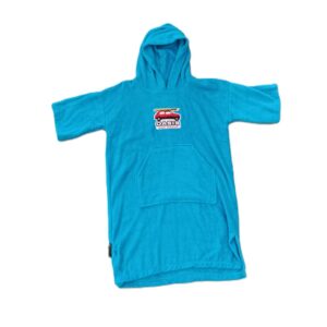 PONCHO NIÑO CELESTE