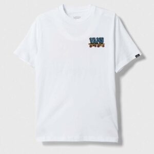 VANS CAMISETA KIDS PIZZA FACE WHITE